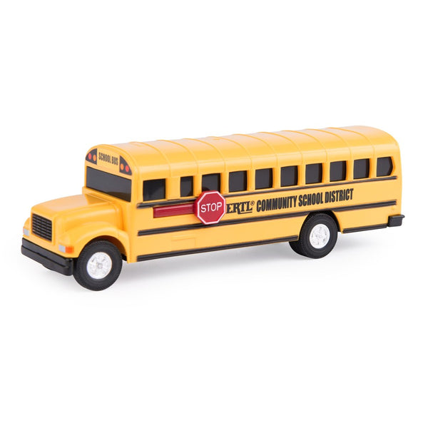 11cm Yellow School Bus Toy