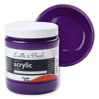 Eraldo Di Paolo Acrylic Paint 500ml - Purple