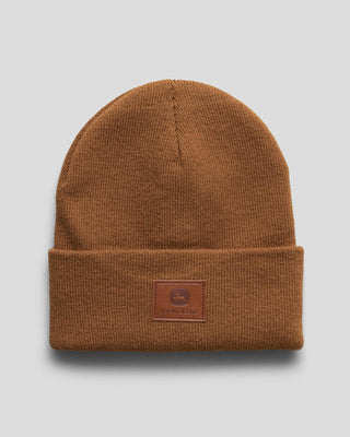 John Deere Mens Beanie - Carhartt Brown