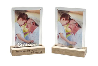 Dual View 4x6 Frame - Grandpa