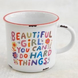 Camp mug - Beautiful Girl