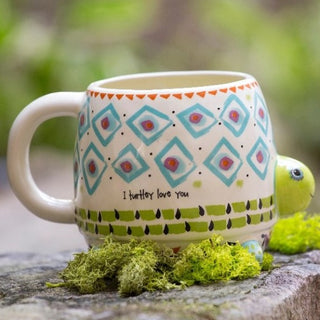 Folk art mug - Turtle