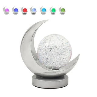 Moon Glitter Lamp