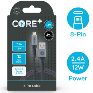 Core Plus - 8 Pin cable - 1.5 meter