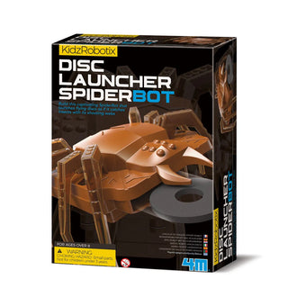 4M KidzRobotix Disc Launcher Spider Bot Plastic Toy