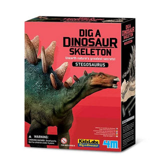 4M Kidzlabs - Dig a Dinosaur Stegosaurus Science Kit for Children