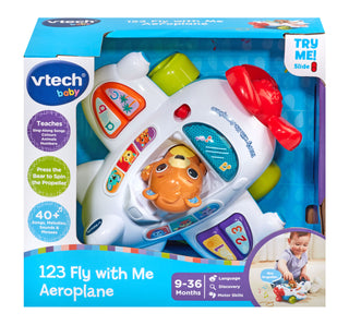 Vtech - 123 Fly with Me Aeroplane