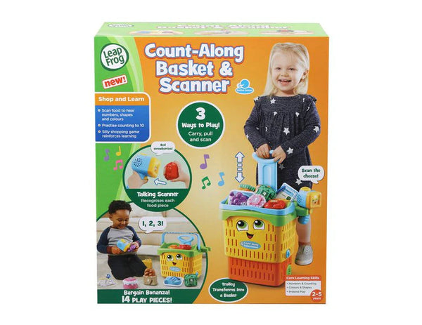 Leapfrog - Count- Along Basket & Scanner