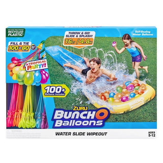 Zuru Bunch of Balloons Tropical Party Water Slide with 100 water balloons