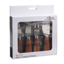 Pizzazz Mini Cheese Knives Set of 4