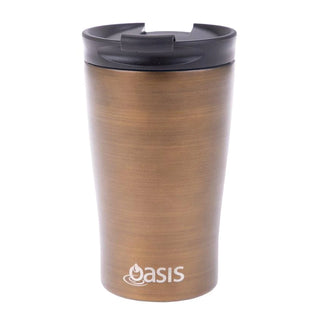 Oasis Stainless Steel Double Wall Insulated Travel Cup 350ml