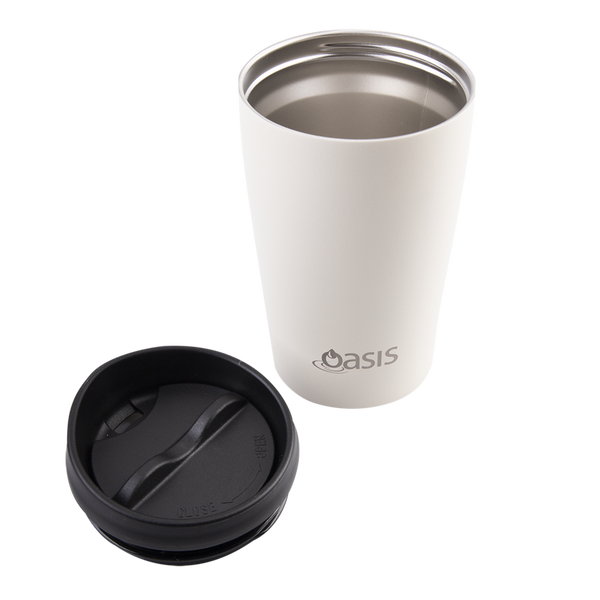 Oasis Stainless Steel Double Wall Insulated Travel Cup 380ml