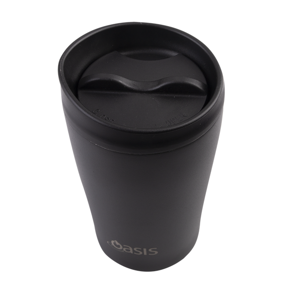 Oasis Stainless Steel Double Wall Insulated Travel Cup 380ml