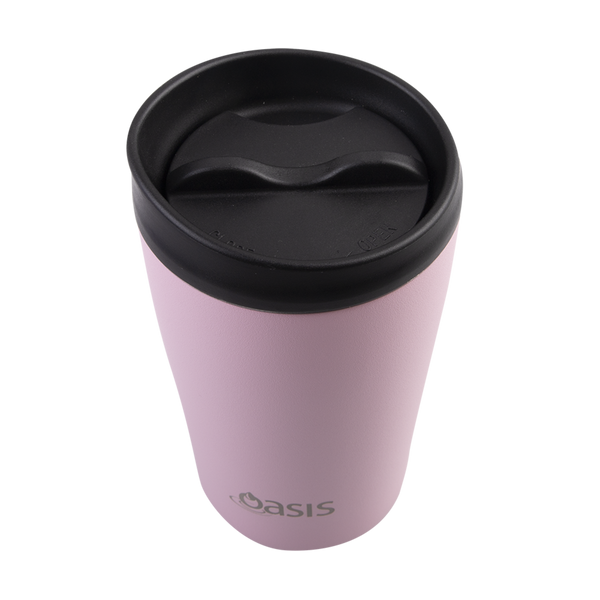 Oasis Stainless Steel Double Wall Insulated Travel Cup 380ml