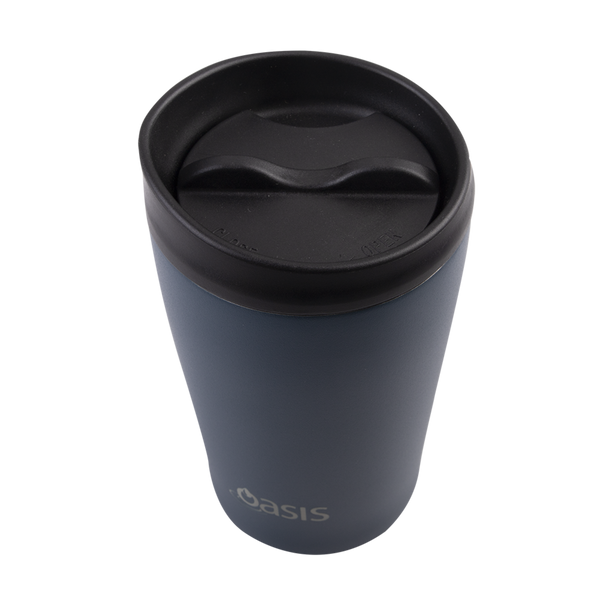 Oasis Stainless Steel Double Wall Insulated Travel Cup 380ml