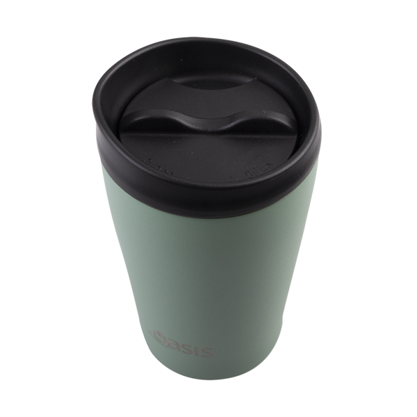 Oasis Stainless Steel Double Wall Insulated Travel Cup 380ml