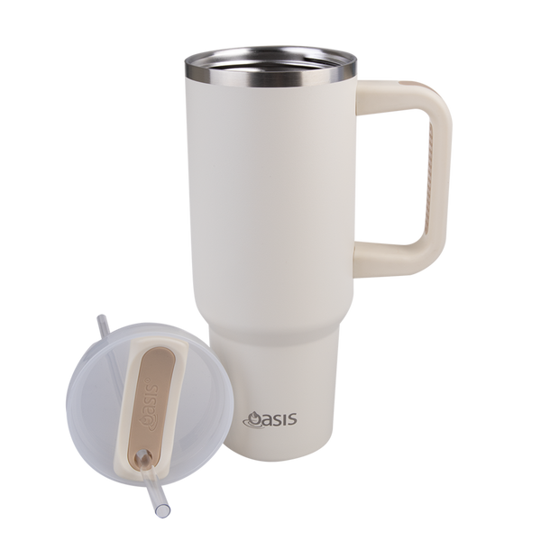 Oasis Stainless Steel Double Wall Insulated Commuter Travel tumbler 1.2L