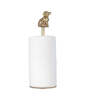 DWBH Dog Iron Paper Towel Holder