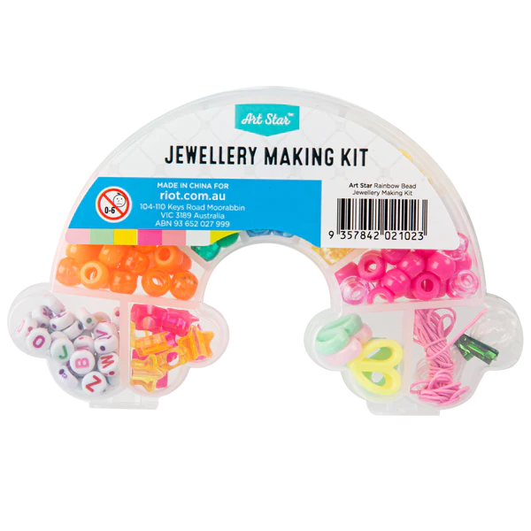 Art Star - Rainbow Jewellery Making Art Kits 