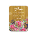 Lisa Pollock Bamboo Affirmation Plaque - Mum