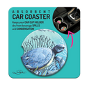 Lisa Pollock Car Coaster - Reef Turtle