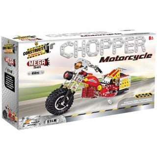 Construct IT Mega Set - Chopper Motorcycle for Kids