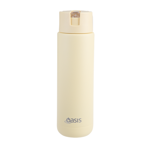 Oasis "Moda" Ceramic Lined Stainless Steel Triple Wall Insulated Drink Bottle 700ml