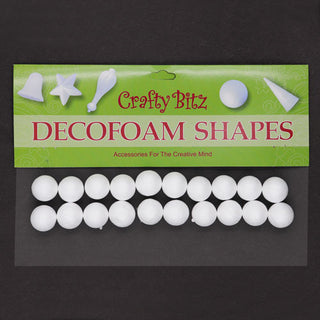 Deco Foam Ball 20mm for Crafts