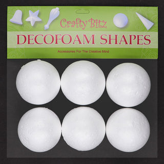 Deco Foam Ball 65mm for Crafts