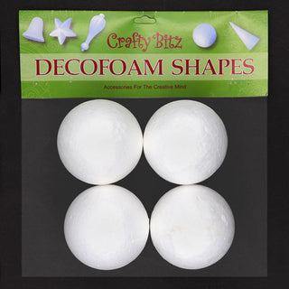 Deco Foam Ball 75mm for Crafts