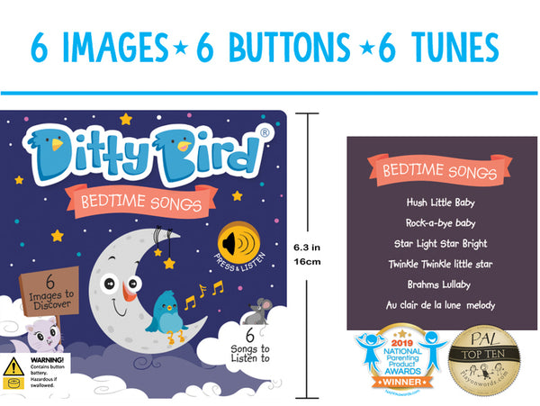 Ditty Bird Book - Bedtime Songs for Kids 4