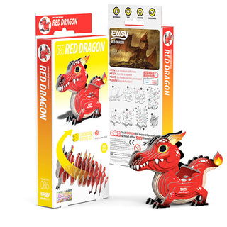 Eugy Red Dragon Model Kits for Young One's 2