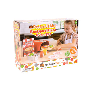 Fat Brain - Pretendables Backyard Pizza Oven Set for Children