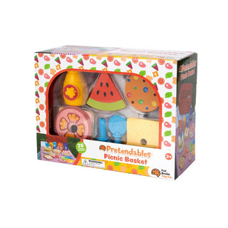 Fat Brain - Pretendables Picnic Basket Set for Kids