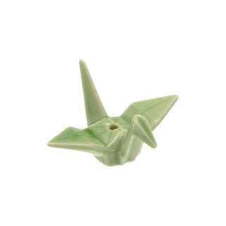 Green Crane Incense Holder