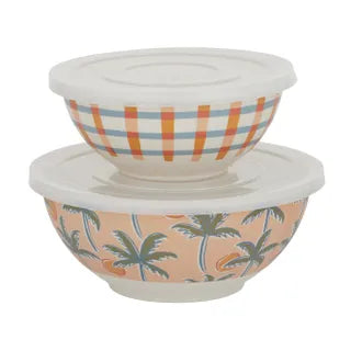 Sol Bamboo Fibre Containers Set 2