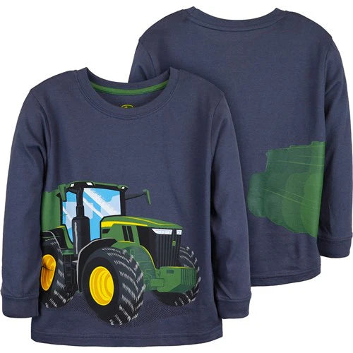 John Deere Toddler Tractor Streak Long Sleeve Tee