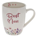 Best Nan Spring Floral Mug