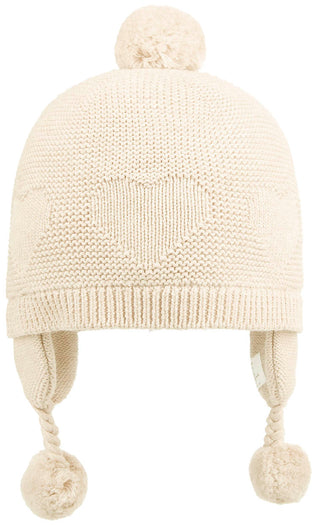 Toshi Organic Earmuff beanie heart - Feather