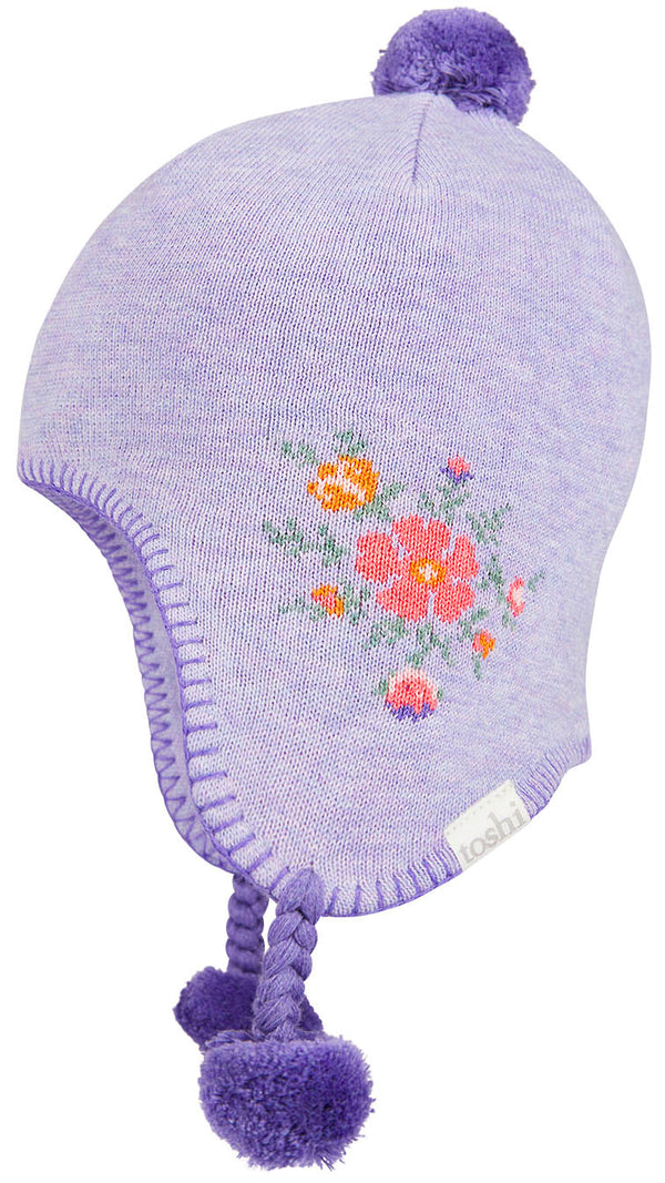 Toshi Organic Earmuff beanie Storytime - Louisa