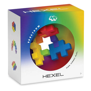 Plus Plus - Hexel Fidget Toys - Spectrum