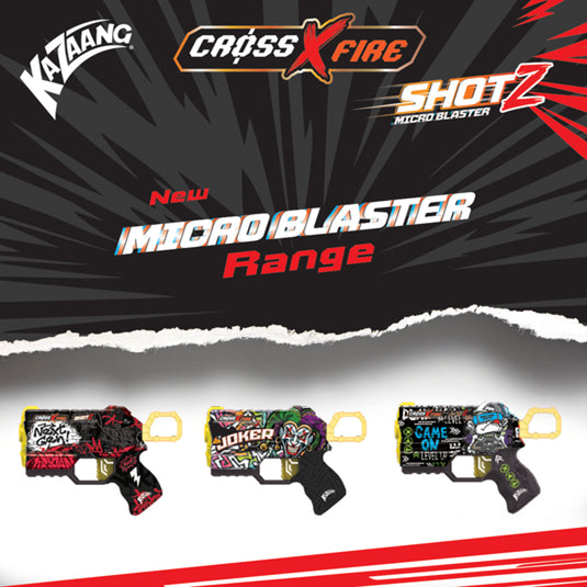 Kazaang - CrossXfire Shotz - Mini Blaster Next Gen