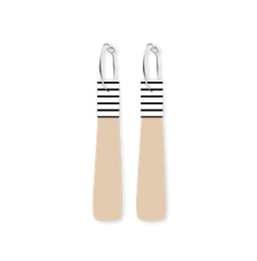 Moe Moe - Luxe Fusion Beacon Hoop Earrings