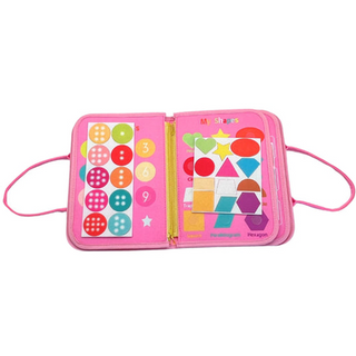 Magic Sensory Busy Board - Pink