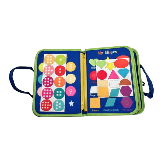 Magic Sensory Busy Board - Blue