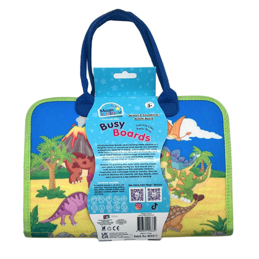 Magic Sensory Busy Board - Blue