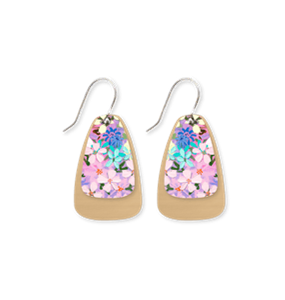 Moe Moe - Kelsie Rose Petals Layered Summit Drop Earrings