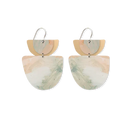 Moe Moe - Kiasmin 2 Aura Layered Double Bell Drop Earrings