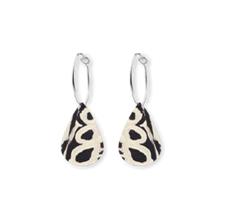 Moe Moe - Murdie Morris Wild Dog Mini Tear Hoop Earrings