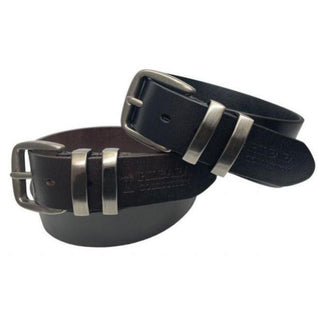 Pilbara Black Leather Belt